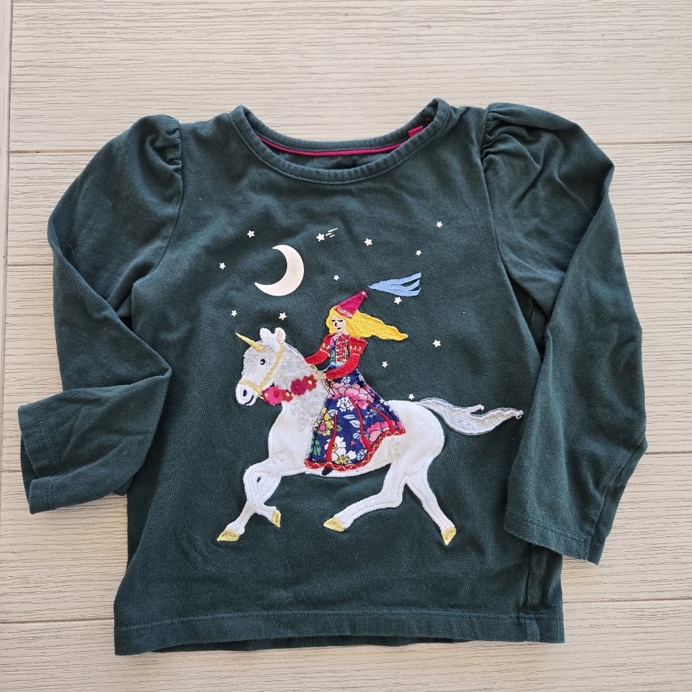 Mini Boden Magical Appliqué Shirt (3/4)
